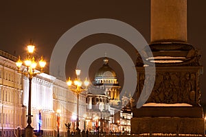 ST. PETERSBURG - January 11: building of General staff on Palace square, January 11, 2011, in town St. Petersburg