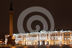 ST. PETERSBURG - January 11: building of General staff on Palace square, January 11, 2011, in town St. Petersburg