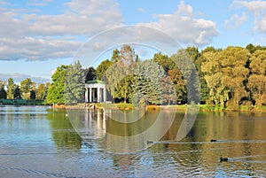 St. Petersburg. Krestovskiy island in autumn