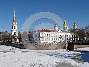 St. Petersburg. Look on Nikolsky a sea cathedral