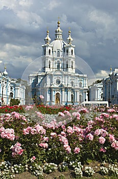 St. Petersburg, Resurrection cathedral of Smolniy monastery