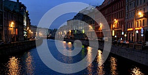 St. Petersburg, Russia Canals in Winter