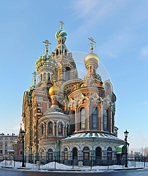 St. Petersburg, Russia, Spas at Blood
