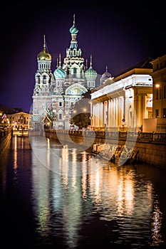 St.Petersburg, Russia. Spas na Krovi cathedral photo