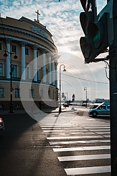 St. Petersburg, Russi sunny summer day photo