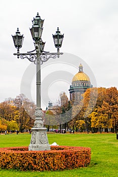 St. Petersburg. Saint Isaac`s Cathedral. Built 1858. Architect Auguste Montferrand