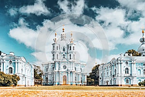 St. Petersburg. Smolny Cathedral Church of the Resurrection