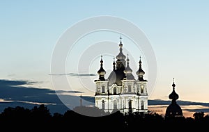 St. Petersburg, Smolny Cathedral in White Nights