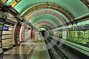 St. Petersburg underground station