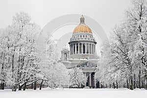 St. Petersburg in winter