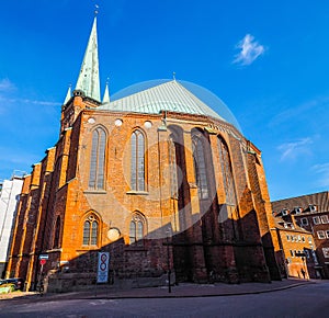St Petri church in Luebeck hdr
