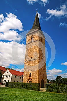 St Petri Kirche tower Nordhausen Harz Germany