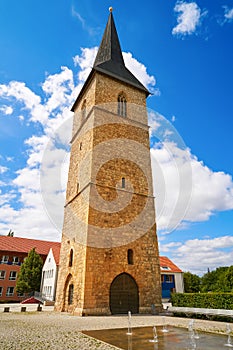 St Petri Kirche tower Nordhausen Harz Germany photo