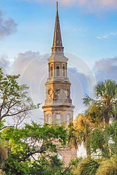 St. Philip's Episcopal Church - Built in 1836 (spire completed i