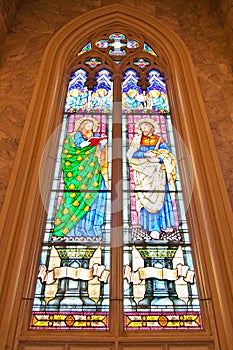 ST.Philip and ST. Bartholomew, Stained glass photo