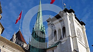 St.Pier cathedral in Geneva, Switzerland