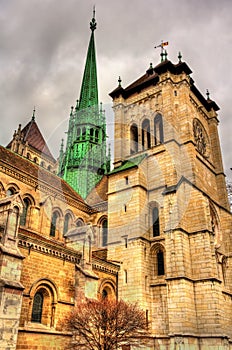 The St. Pierre Cathedral of Geneve