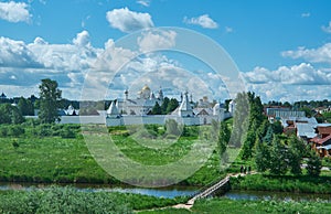 St. Pokrovsky female monastery in a Suzdal.