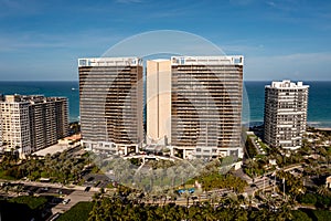 The St Regis Bal Harbour Residences aerial photo