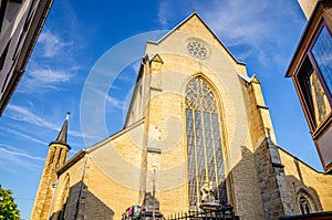St. Remigius catholic parish church gothic style building in Bonn historical city centre
