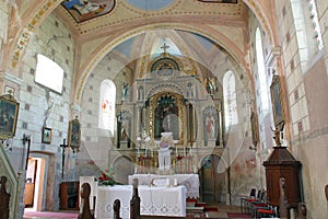 St. Roch Church in Kratecko, Croatia