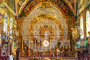 St Sabbas Monastery autel in Iasi