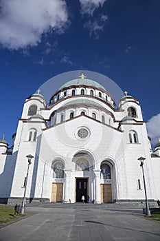 St. Sava Cathedral in Belgrade, Capital city of Serbia