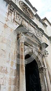 St. Saviour Church Crkva sv. Spasa located in the old town of Dubrovnik, Croatia