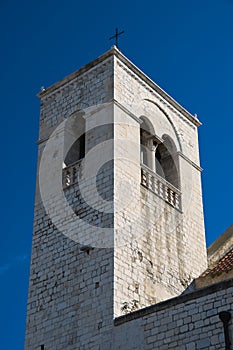 St. Scolastica Belltower. Bari. Apulia. photo
