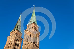 St. Sebaldus Church, Nuremberg, Germany.