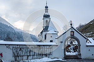 St. Sebastian church in Ramsau