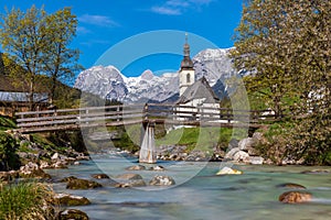 St. Sebastian church in Ramsau