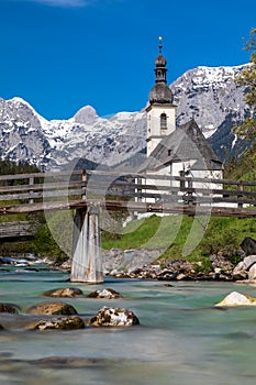 St. Sebastian church in Ramsau