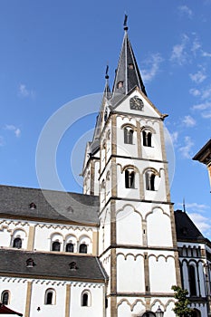 St.Severus church in Boppard am Rhein, Germany.