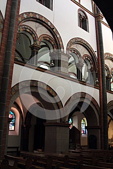 St.Severus church in Boppard am Rhein, Germany.