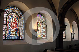 St.Severus church in Boppard am Rhein, Germany.