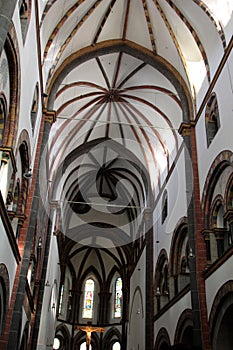 St.Severus church in Boppard am Rhein, Germany.