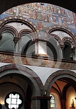 St.Severus church in Boppard am Rhein, Germany.