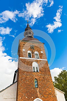 St Simon church in Valmiera, Latvia