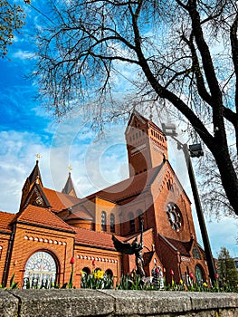 St Simon and Helena Catholic Church in Minsk