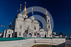 St. Sophia-Assumption Cathedral Sofiysko-Uspenskiy Kafedralnyy Sobor in the complex of Tobolsk Kremlin, Russ