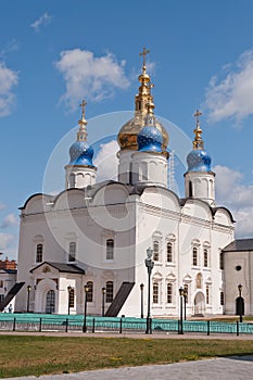St Sophia-Assumption Cathedral in Tobolsk Kremlin. Siberia. Russ