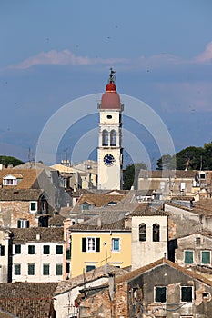 St.Spiridon church tower Corfu