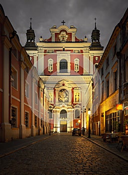 St Stanislaus Church on the Old town, Poznan, Poland