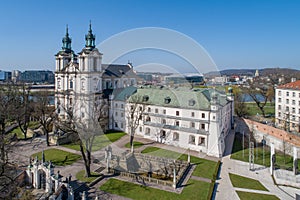 St. Stanislaus church and Paulinite monastery in Krakow, Poland