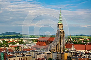 St. Stanislaus and St. Wenceslaus Cathedral in Swidnica - Schweidnitz, Lower Silesia, Poland