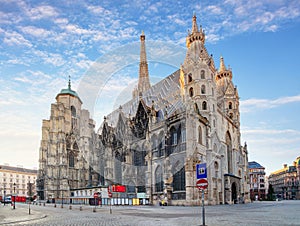 St. Stephan cathedral in Vienna, Austria