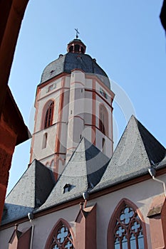 St Stephan church in Mainz in Germany