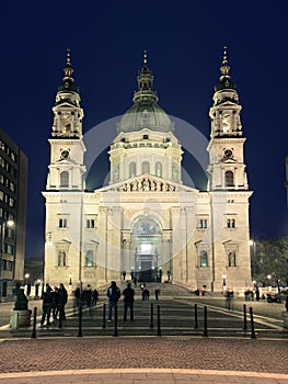 St. Stephen Basilica In Budapest, Hungary