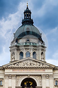 St. Stephen Basilica Dome in Budapest, Hungary
